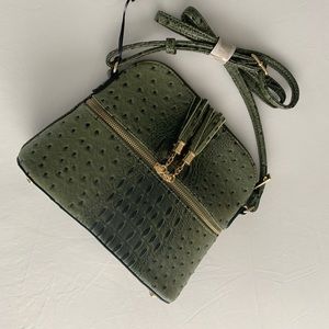 NWT Green Crossbody